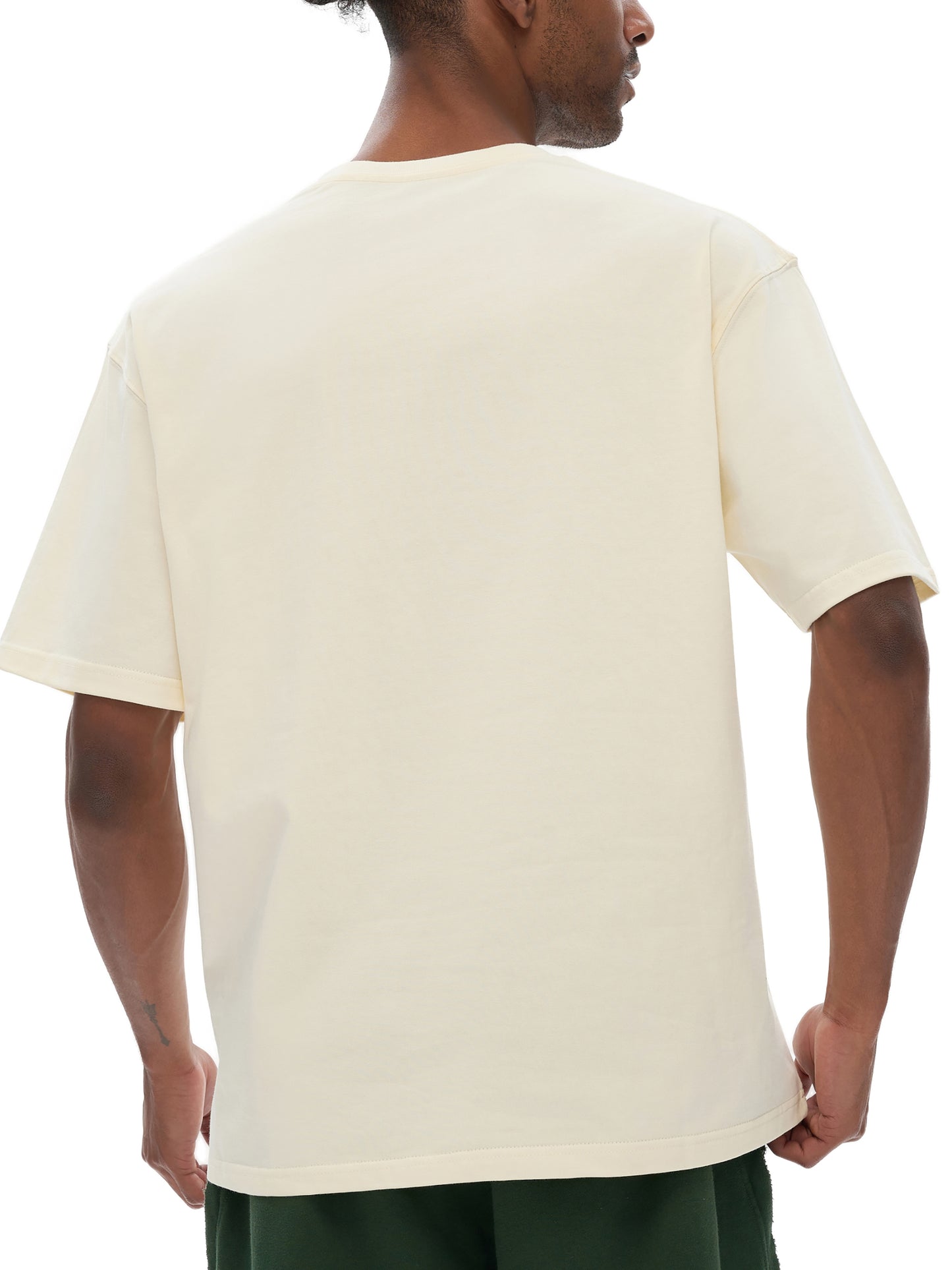 THE MAGICIAN Heavyweight Drop Shoulder Cotton T-Shirt