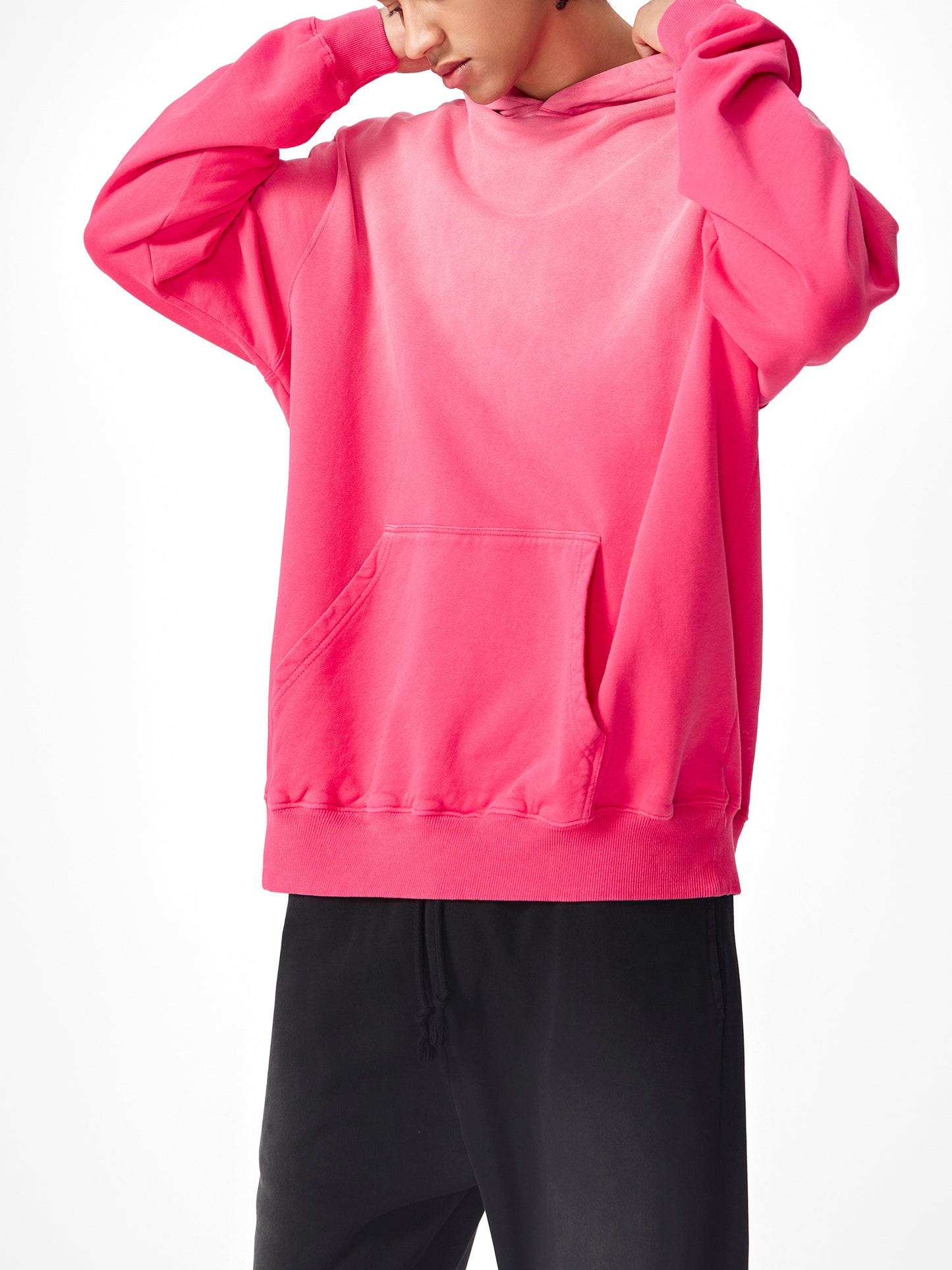 MAN EATER Heavyweight Sunfade Oversized Hoodie
