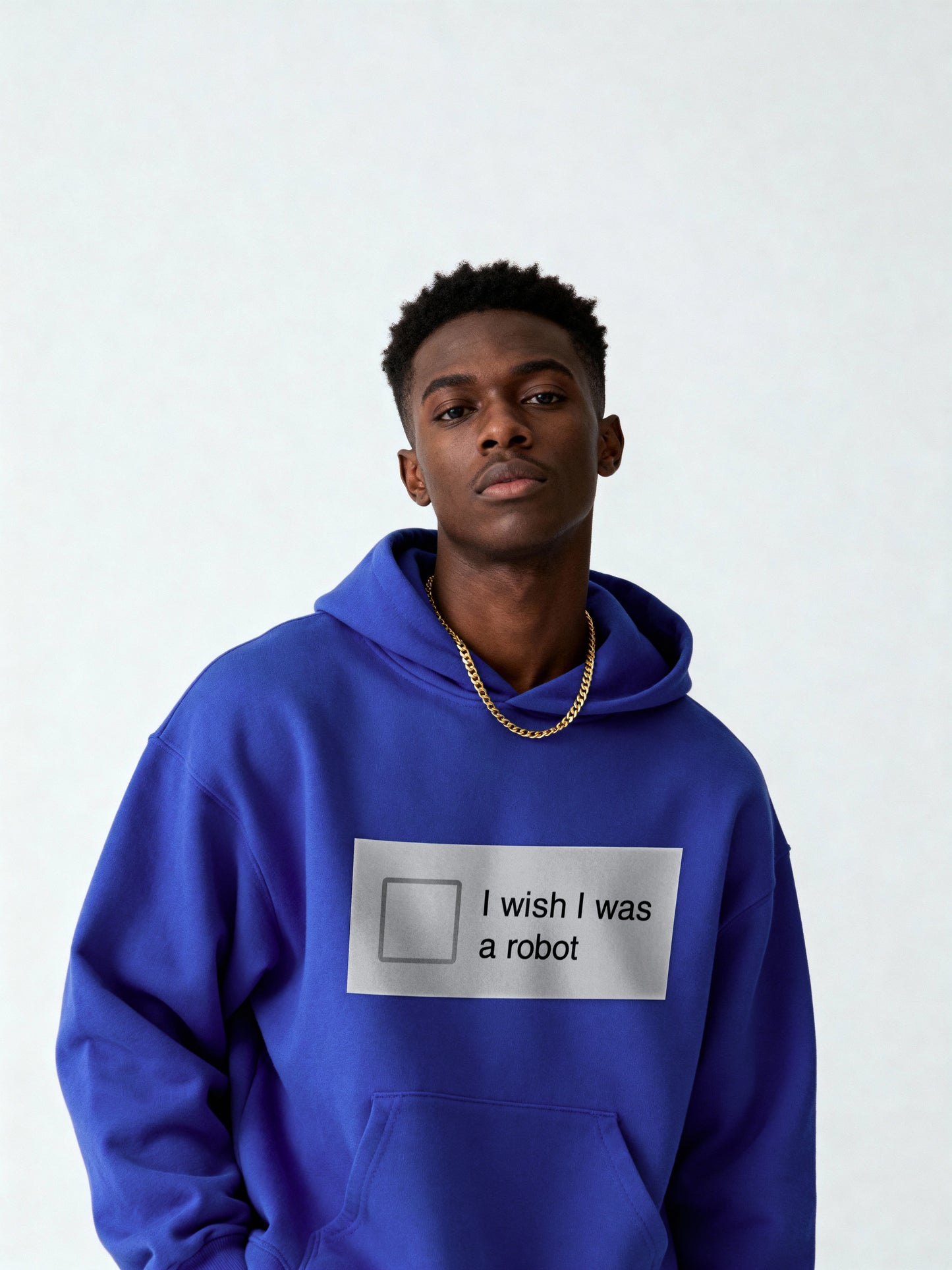 I Wish I Was a Robot Hoodie